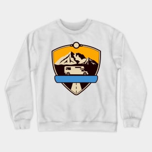 Mountains, Adventure, Travel, Camping, Nature Crewneck Sweatshirt